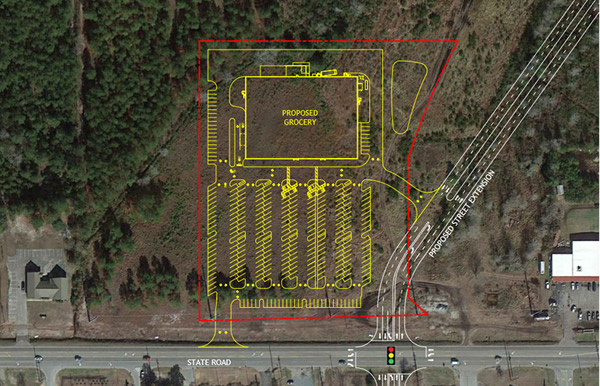 Aerial Overlay Site Plan 